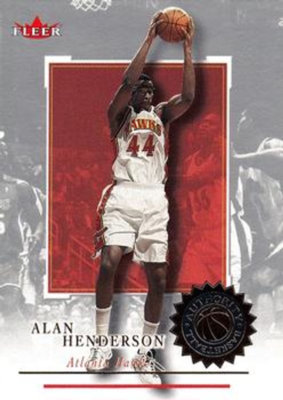 2000 Fleer Authority #106 Base /650