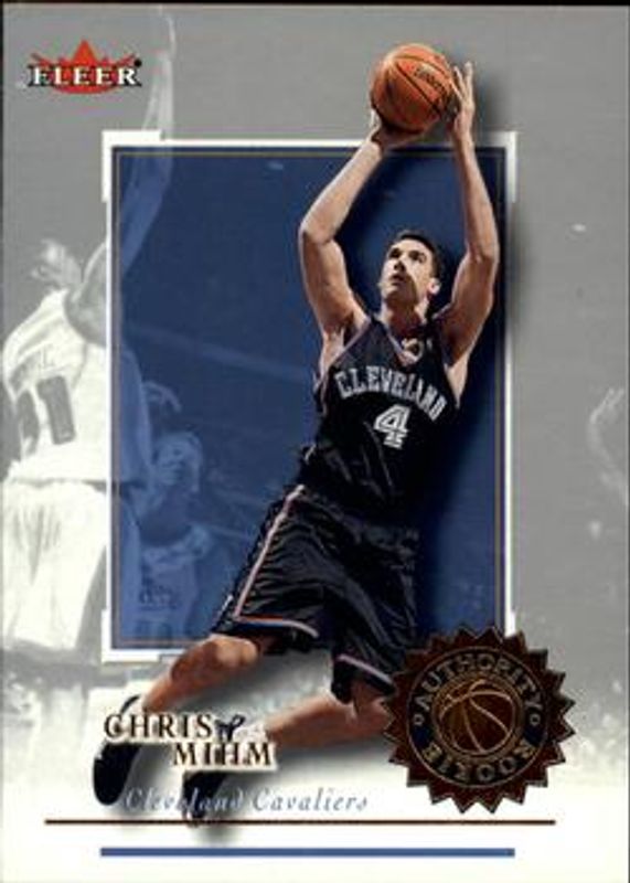 2000 Fleer Authority #125 Base /650