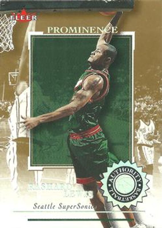 2000 Fleer Authority #15 Prominence SN125 SN75 /125