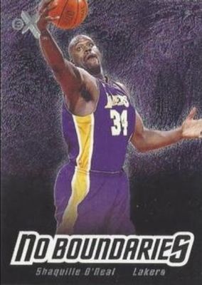 2000 Fleer E-X #4-NB No Boundaries