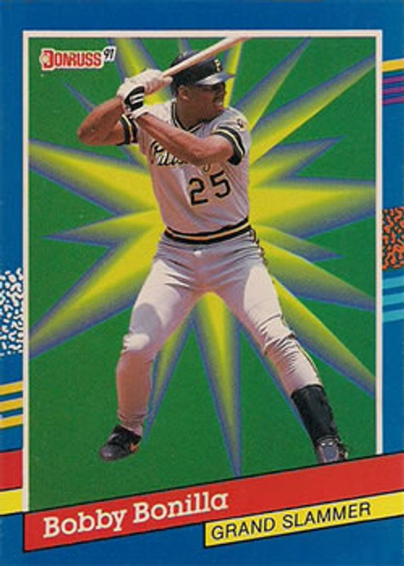 Bobby Bonilla 1991 Donruss #2a Grand Slammers RAW