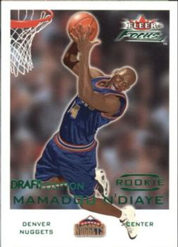 2000 Fleer Focus #182 Draft Position /200