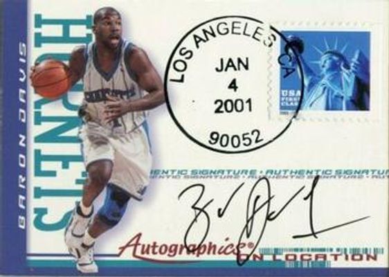 2000 Fleer Futures Autographics On Location
