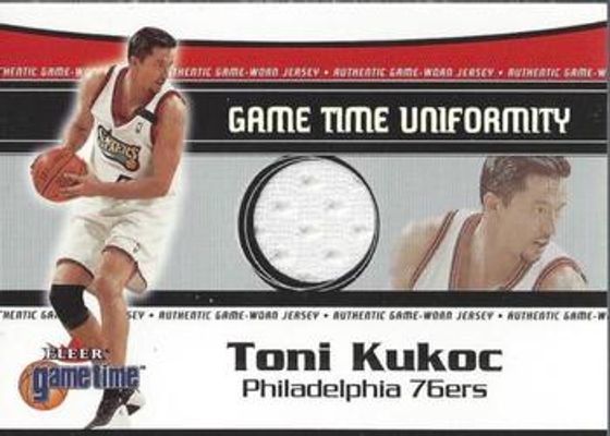 2000 Fleer Game Time Uniformity