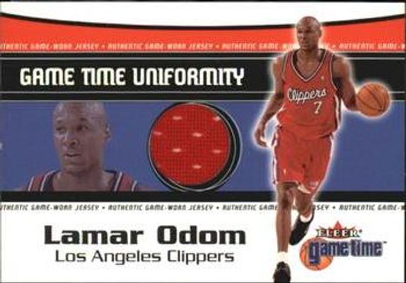 2000 Fleer Game Time Uniformity