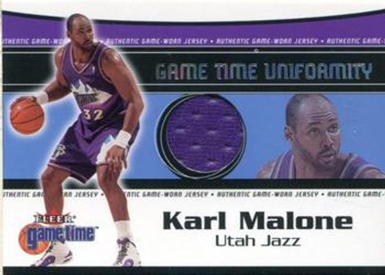 2000 Fleer Game Time Uniformity