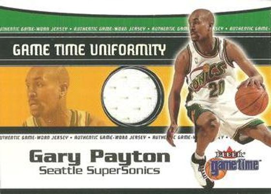 2000 Fleer Game Time Uniformity