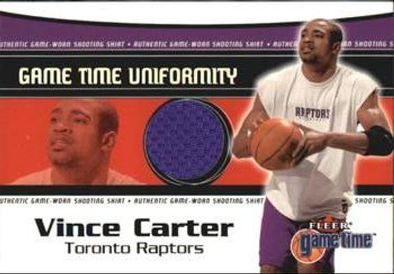 2000 Fleer Game Time Uniformity