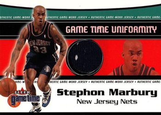 2000 Fleer Game Time Uniformity