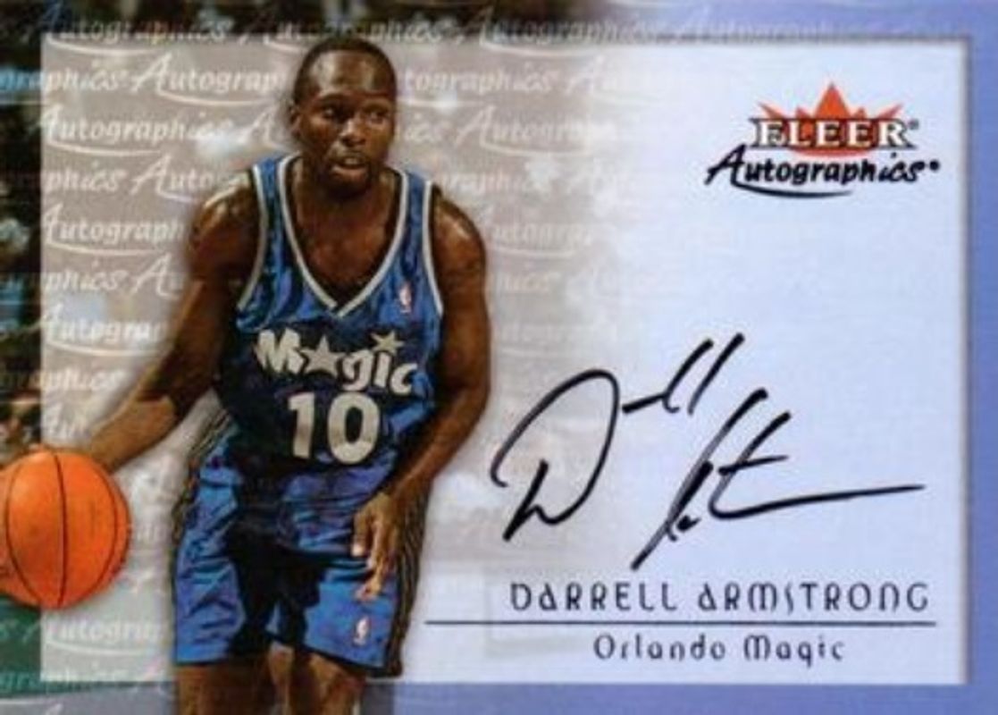 2000 Fleer Tradition Autographics