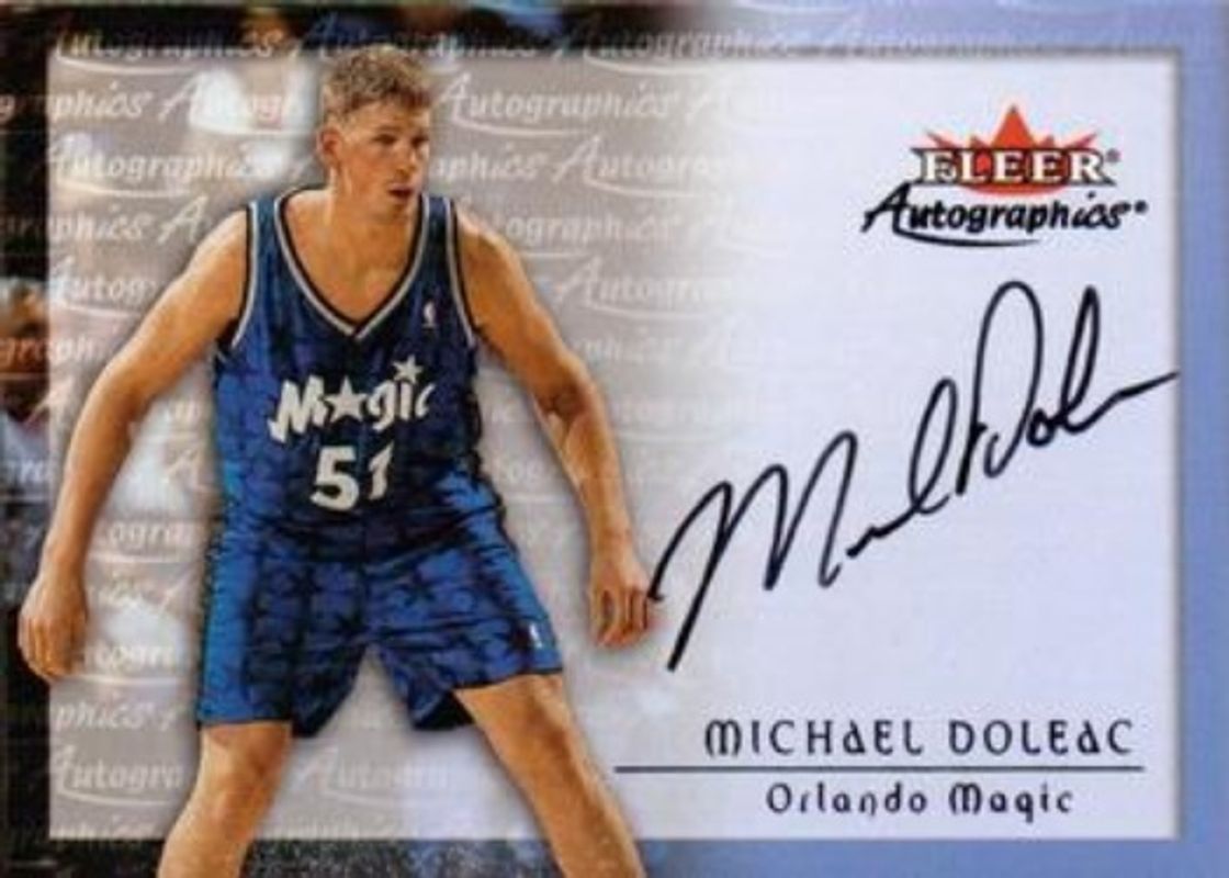 2000 Fleer Tradition Autographics