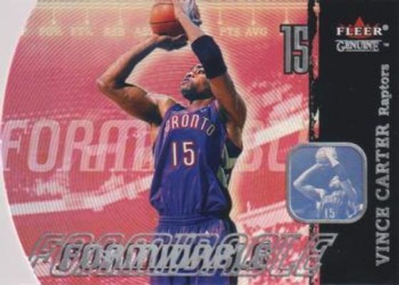 2000 Fleer Genuine #1-F Formidable