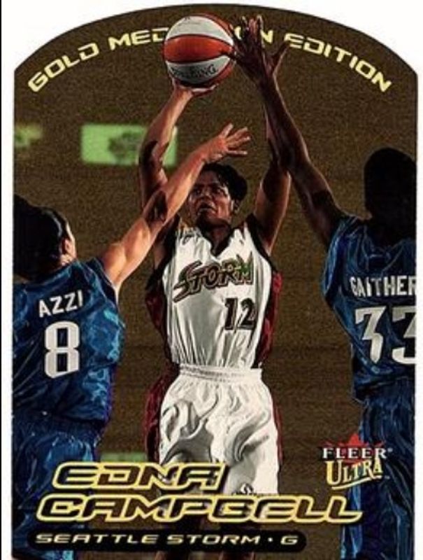 2000 Fleer Ultra WNBA #102G Gold Medallion