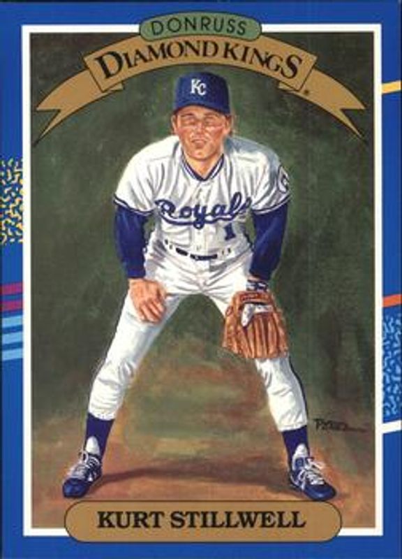 Kurt Stillwell 1991 Donruss #24 Super Diamond Kings RAW