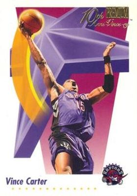 2000 Fleer Premium #1991-1992 10th Anni Vince ry