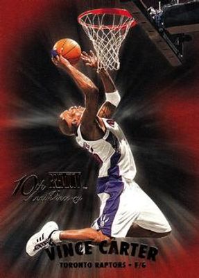 2000 Fleer Premium #1997-1998 10th Anni Vince ry