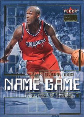 2000 Fleer Premium #10-NG Name Game