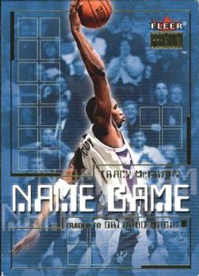 2000 Fleer Premium #14-NG Name Game