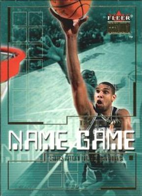 2000 Fleer Premium #11-NG Name Game