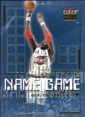 2000 Fleer Premium #9-NG Name Game