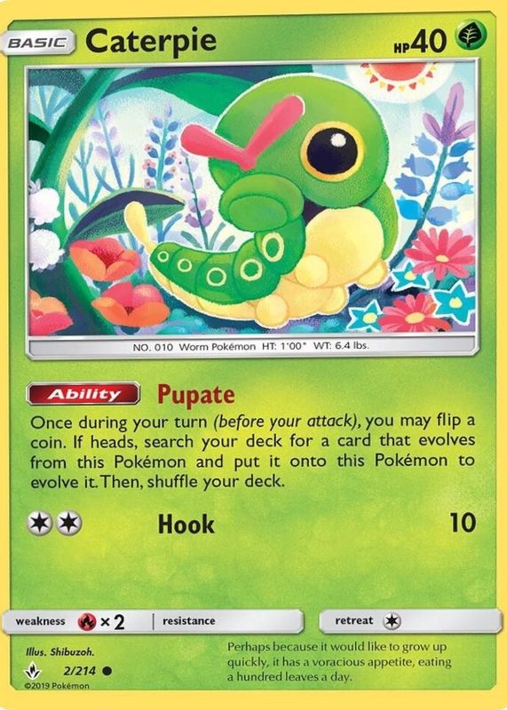 2019 Sun & Moon: Unbroken Bonds #002/214 Base