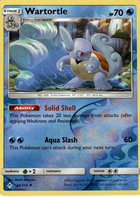 2019 Sun & Moon: Unbroken Bonds #034/214 Base