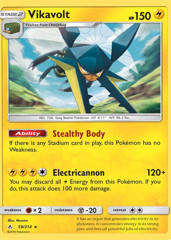 2019 Sun & Moon: Unbroken Bonds #059/214 Holo