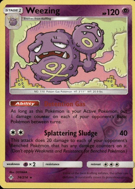 2019 Sun & Moon: Unbroken Bonds #074/214 Reverse Holo