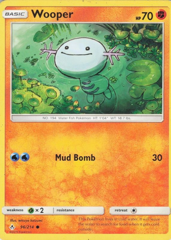 2019 Sun & Moon: Unbroken Bonds #096/214 Base