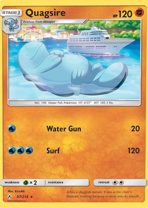 2019 Sun & Moon: Unbroken Bonds #097/214 Base