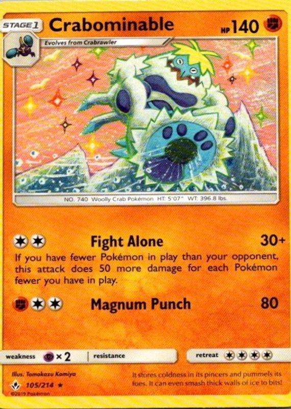2019 Sun & Moon: Unbroken Bonds #105/214 Base
