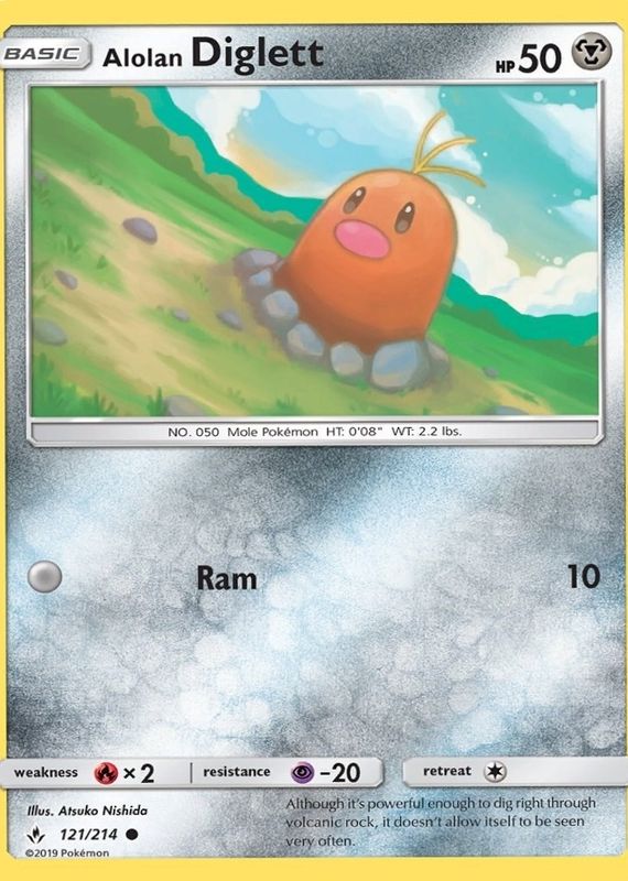 2019 Sun & Moon: Unbroken Bonds #121/214 Base