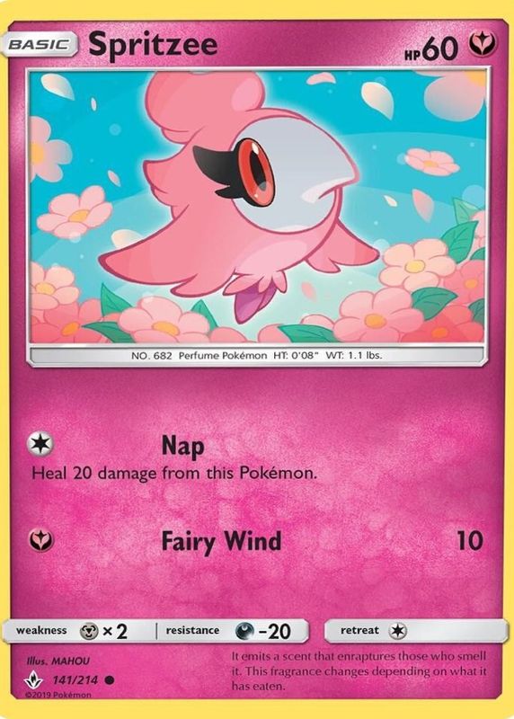 2019 Sun & Moon: Unbroken Bonds #141/214 Base