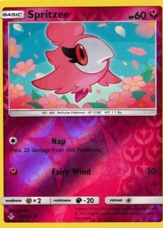 2019 Sun & Moon: Unbroken Bonds #141/214 Reverse Holo