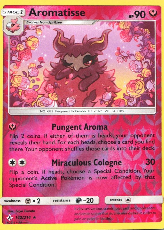 2019 Sun & Moon: Unbroken Bonds #142/214 Reverse Holo