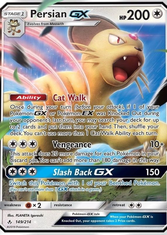 2019 Sun & Moon: Unbroken Bonds #149/214 Holo