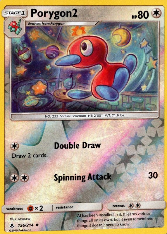 2019 Sun & Moon: Unbroken Bonds #156/214 Reverse Holo