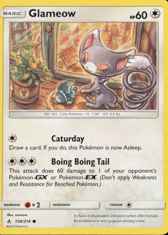 2019 Sun & Moon: Unbroken Bonds #159/214 Base
