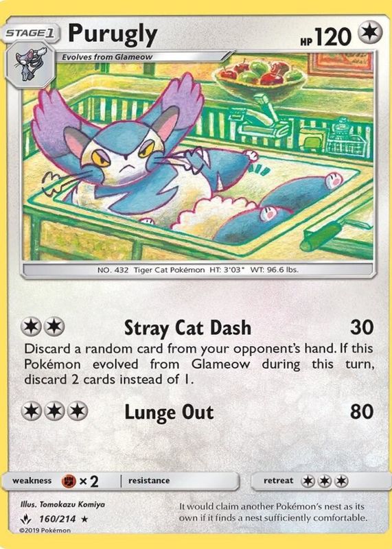 2019 Sun & Moon: Unbroken Bonds #160/214 Base