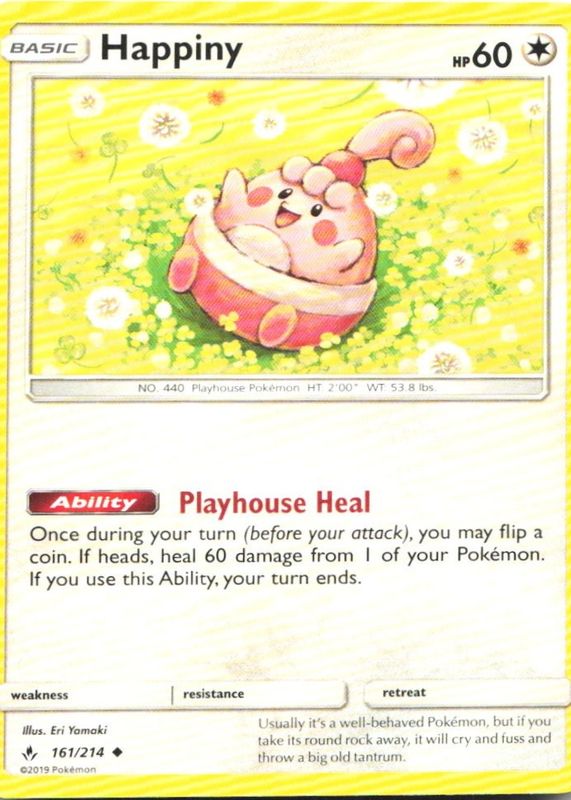 2019 Sun & Moon: Unbroken Bonds #161/214 Base