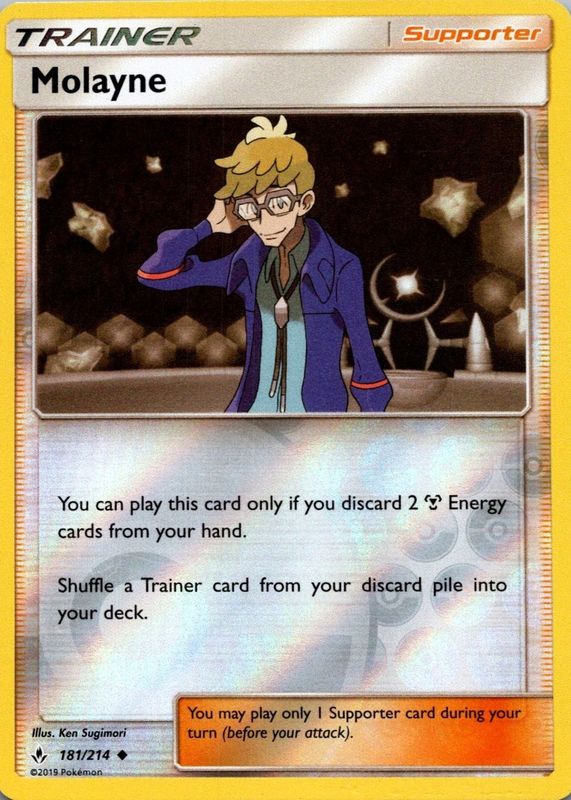 2019 Sun & Moon: Unbroken Bonds #181/214 Reverse Holo