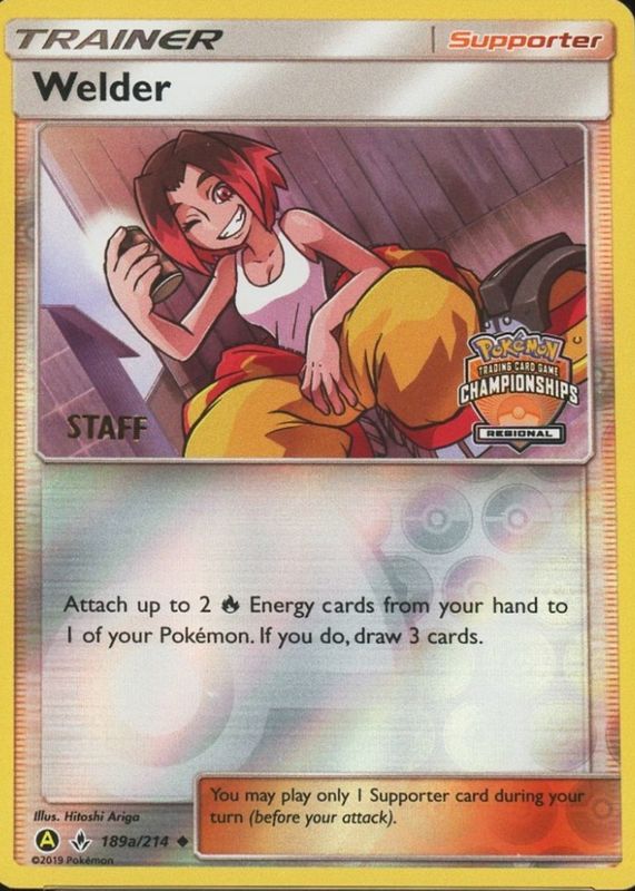 2019 Sun & Moon: Unbroken Bonds #189a/214 Promo (Regional Championships - STAFF)