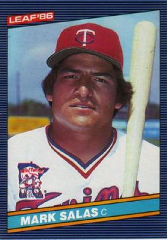 Mark Salas 1986 Leaf #185 Base RAW