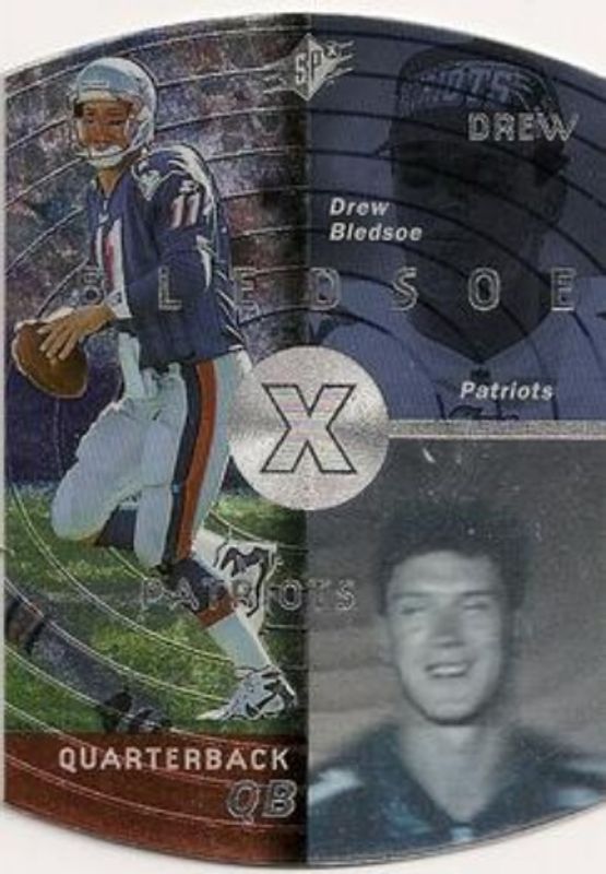 Drew Bledsoe 1998 SPx #27 Base RAW