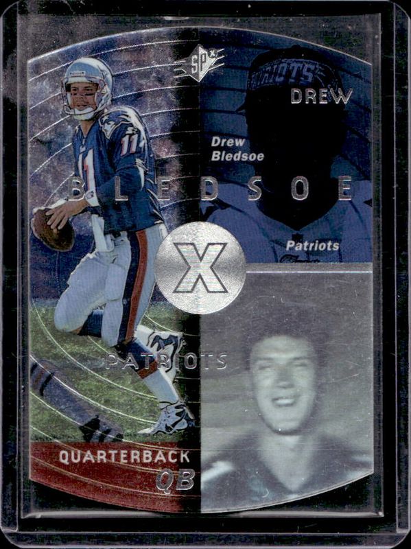 Drew Bledsoe 1998 SPx #27 Silver RAW
