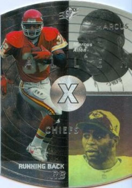 Marcus Allen 1998 SPx #23 Silver RAW