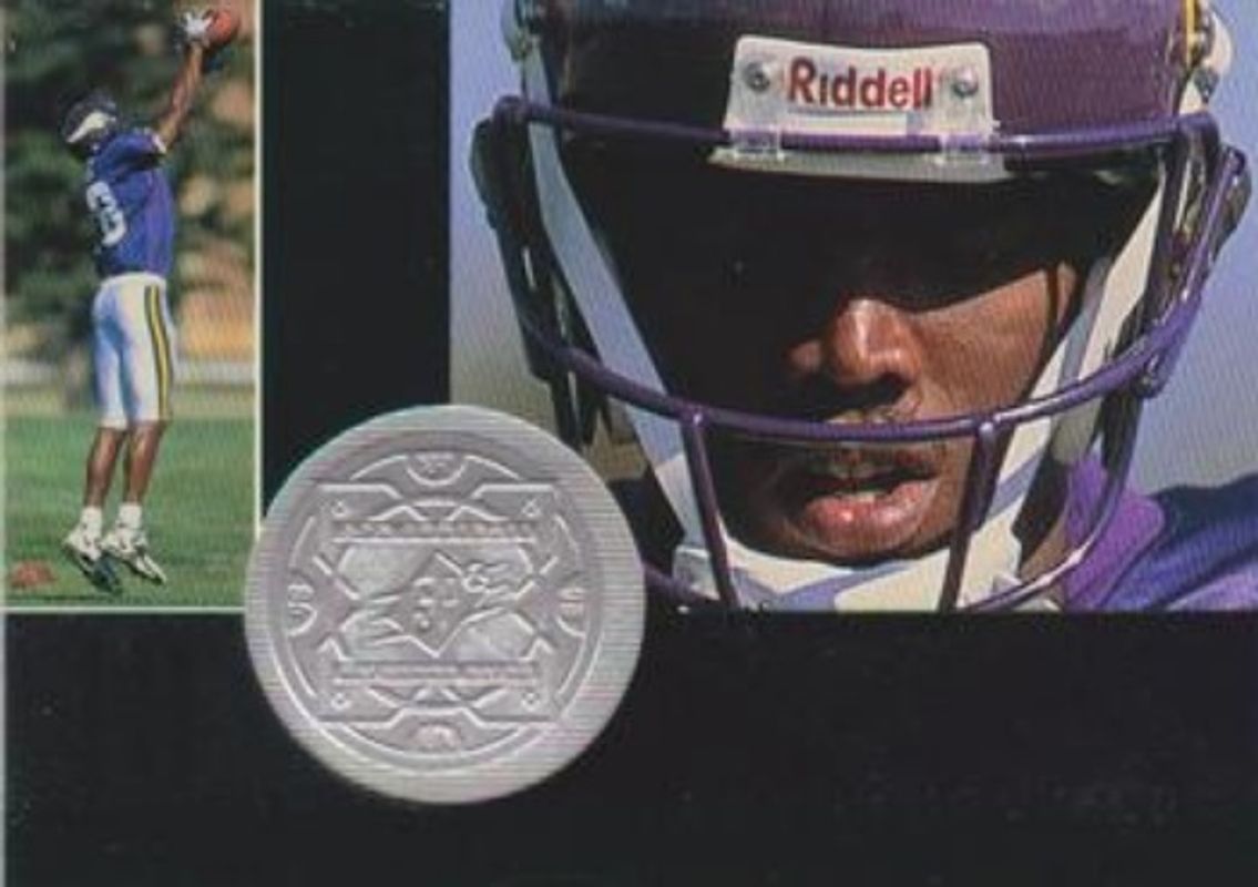 Randy Moss 1998 SPx Finite #369 Base /7200 Rookie RAW