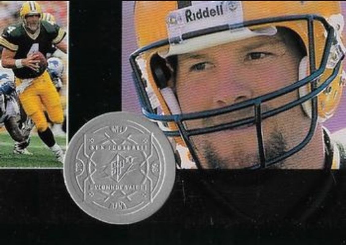 Brett Favre 1998 SPx Finite #365 Base /7200 RAW