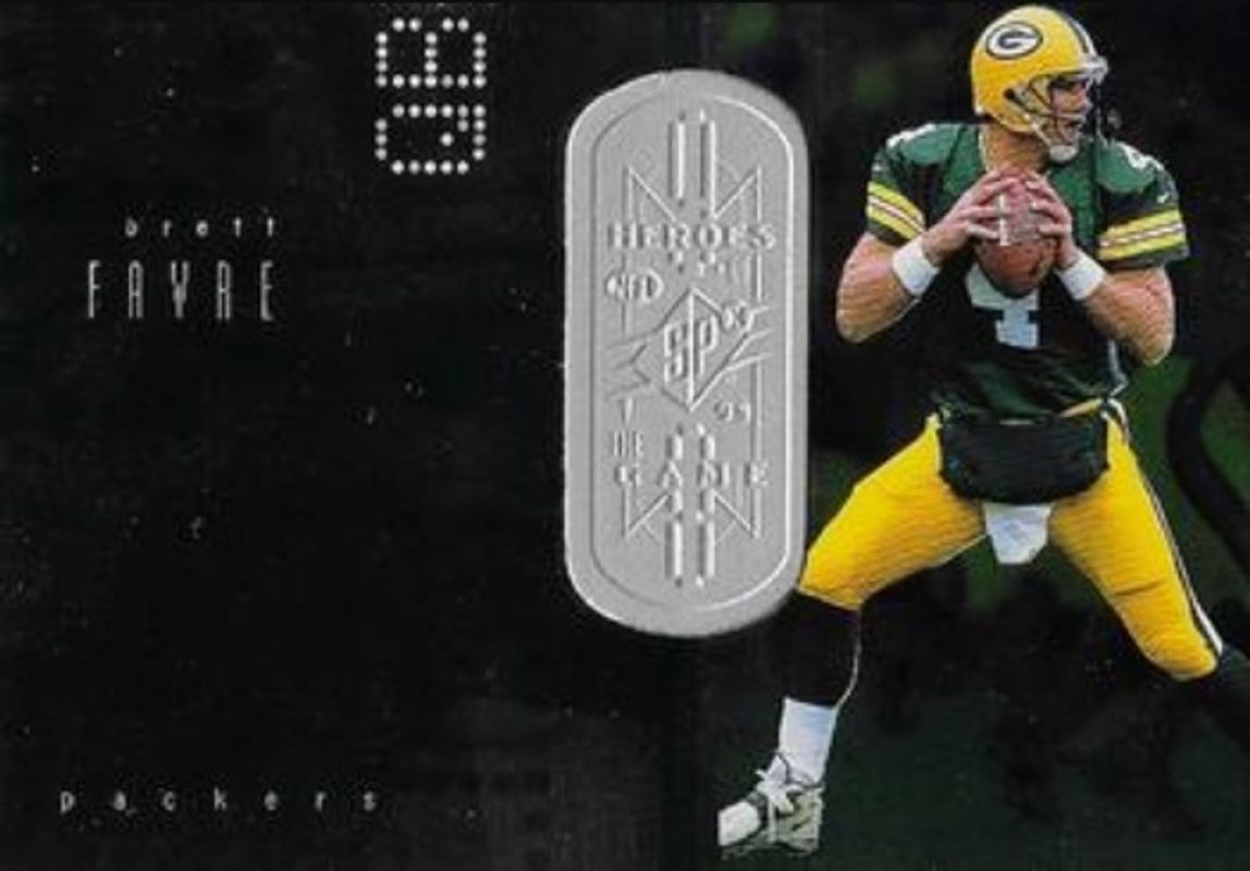 Brett Favre 1998 SPx Finite #174 Base /7200 RAW