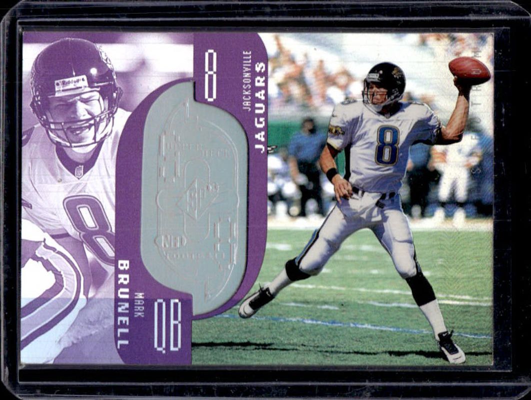 Mark Brunell 1998 SPx Finite #38 Spectrum /150 RAW
